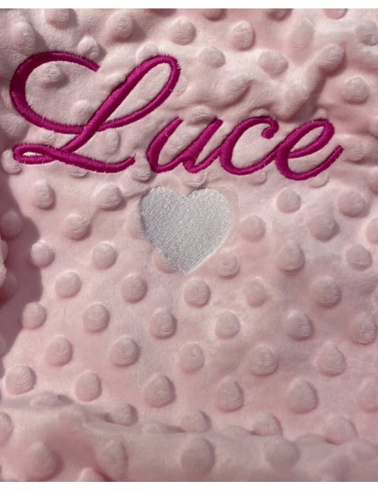 Copertina in ciniglia Kiokids personalizzata