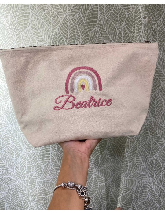 Pochette in cotone organico personalizzate - Taglia L
