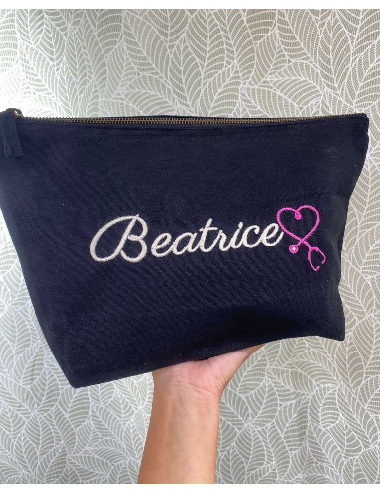 Pochette in cotone organico personalizzate - Taglia M