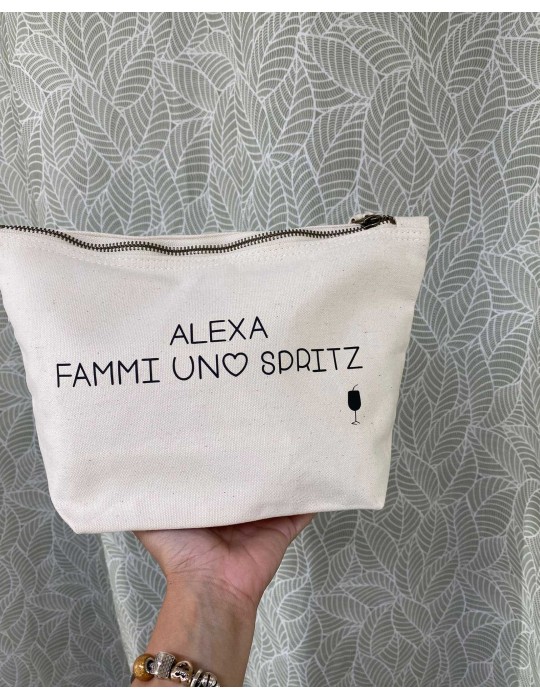 Pochette in cotone organico personalizzate - Taglia M